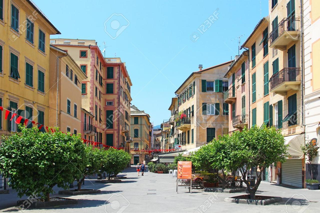 Raggio Di Sole - Pool, Tennis, Parking, Sea View & Relax Rapallo Bagian luar foto